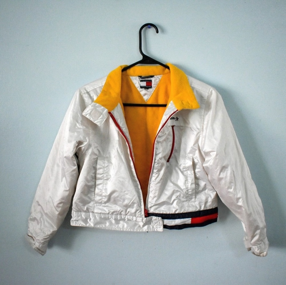 VTG tommy hilfiger puffer bomber jacket vintage
